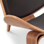CH07 Chair - Walnut 5 CH07 Chair - Walnut 5 - CH07 Shell Chair, CH07 Shell Chair Replica