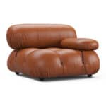 Camaleonda Module Armrest - Brown Leather 2 Camaleonda Module Armrest - Brown Leather 2 - Camaleonda