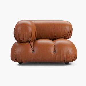 Camaleonda Module Corner - Brown Leather 1 - Camaleonda