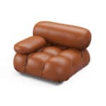 Camaleonda Module Right Armrest - Brown Leather 3 Camaleonda Module Right Armrest - Brown Leather 3 - Camaleonda