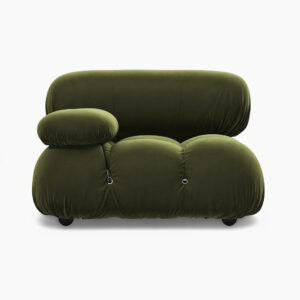 Mario Bellini Module Right Armrest - Green Velvet 1 - Camaleonda