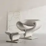 Ribbon Chair & Ottoman | Sohnne