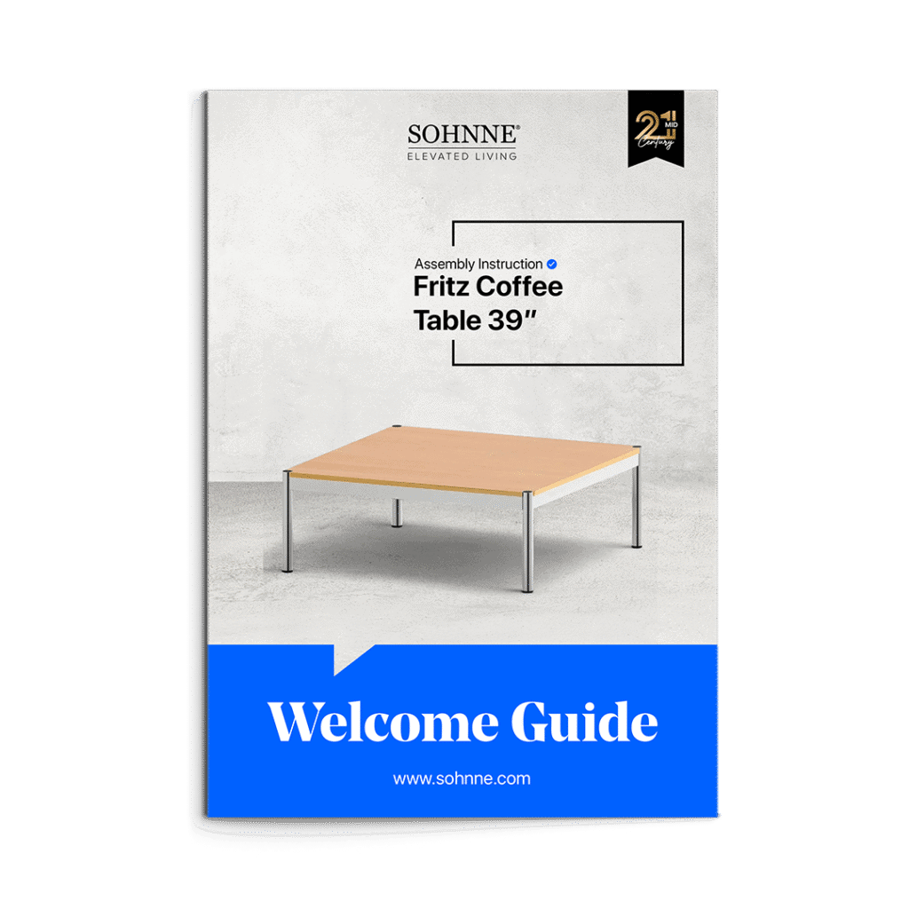 User Manual Fritz Coffee Table 39