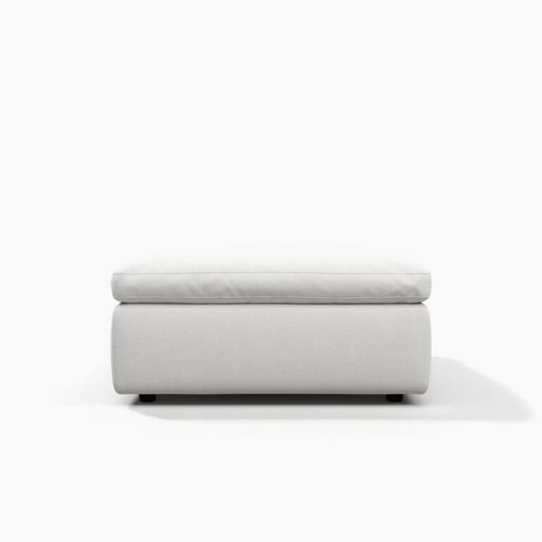 Cloud Sofa - Ottoman White (1)