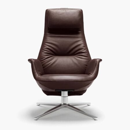 Downtown Lounge Armchair - Dark Brown (1)