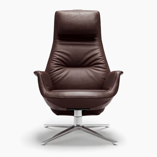 Downtown Lounge Armchair - Dark Brown (1)