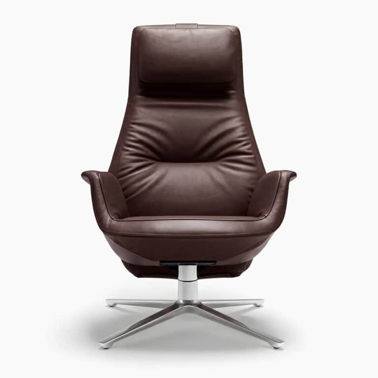 Downtown Lounge Armchair - Dark Brown (1)