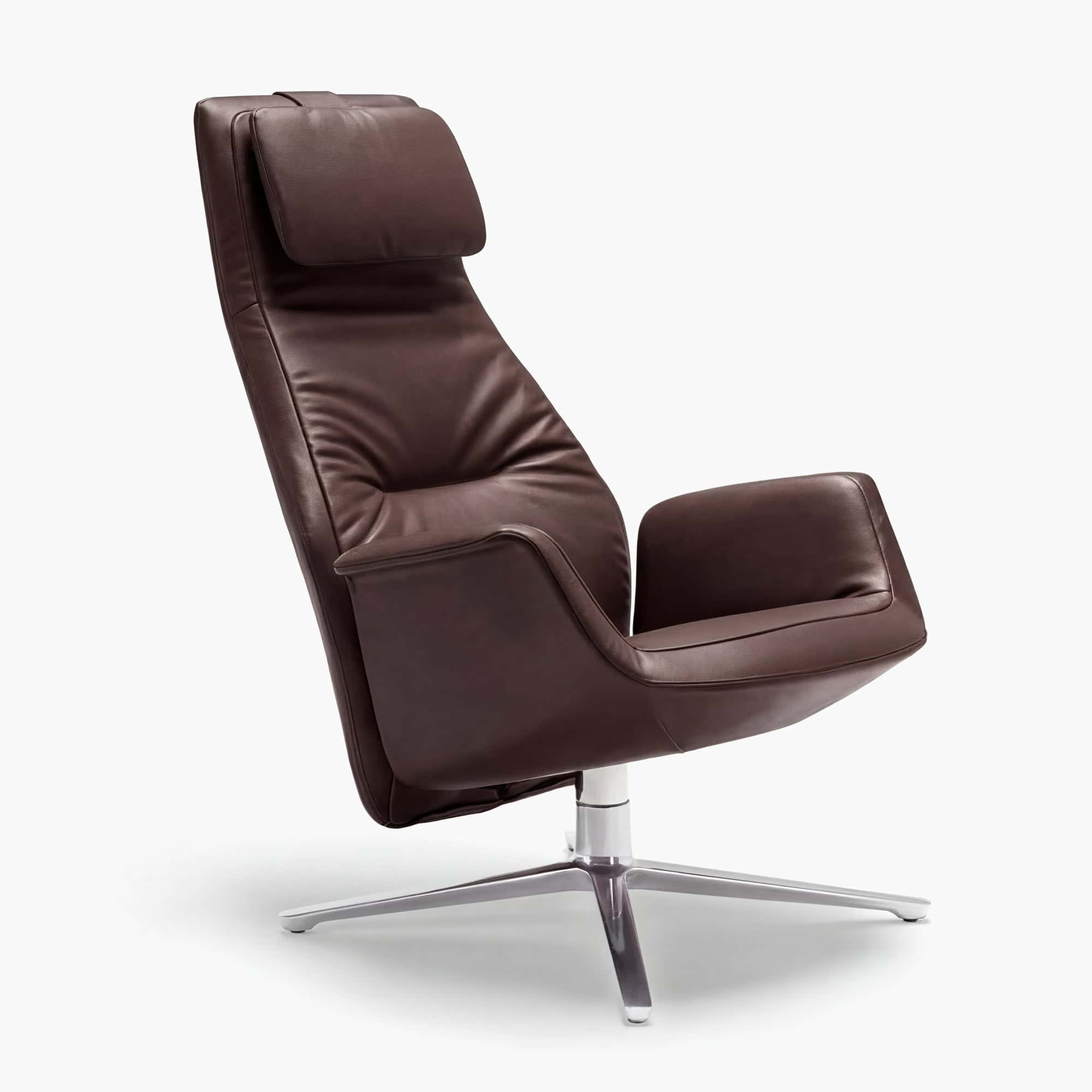 Downtown Lounge Armchair - Dark Brown (2)