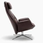 Downtown Lounge Armchair - Dark Brown (3)