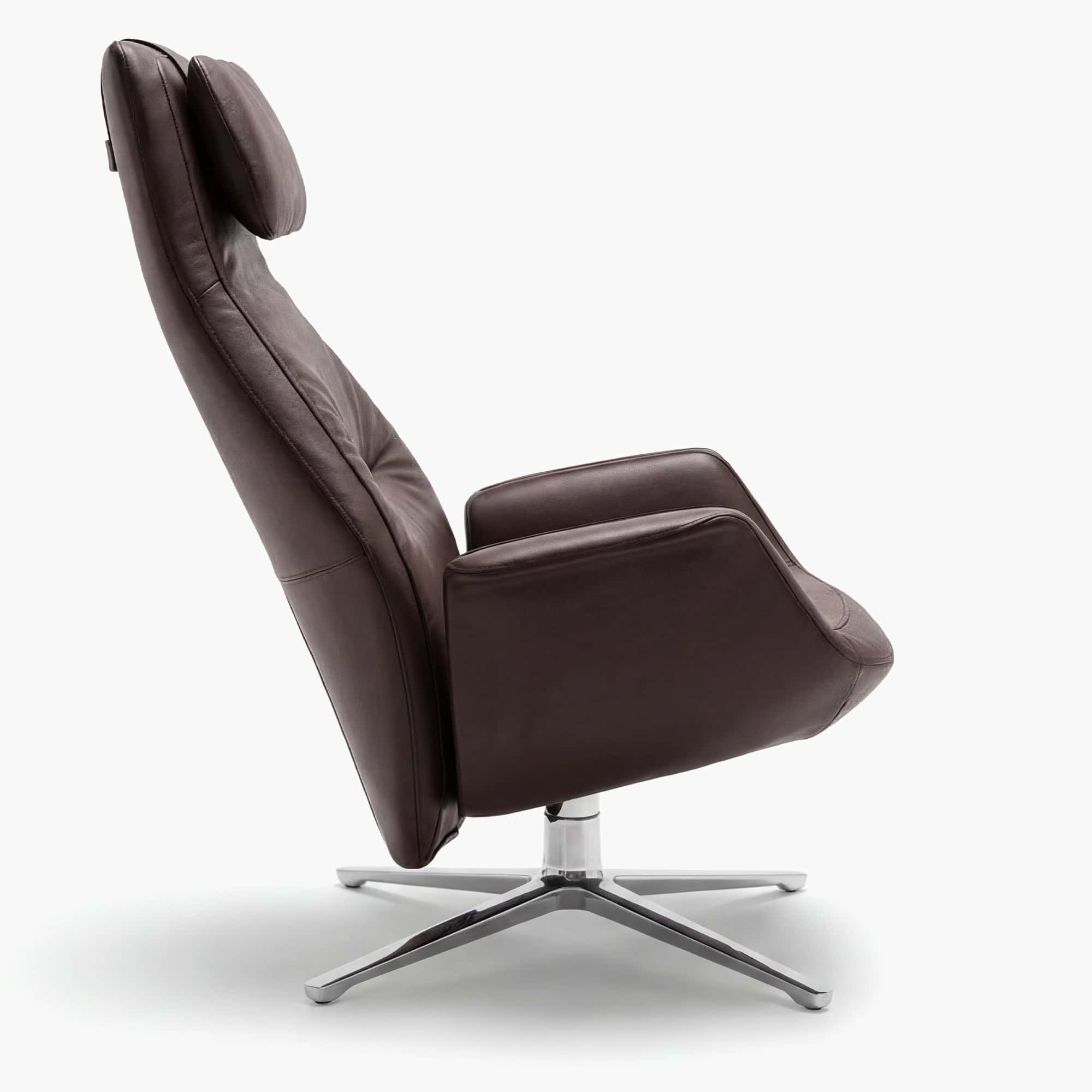 Downtown Lounge Armchair - Dark Brown (3)