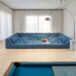 Dune Ensemble - Royal Blue Velvet (12) Dune Ensemble - Royal Blue Velvet (12) - Dune Sofa