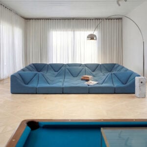 Dune Ensemble - Royal Blue Velvet (12) - Dune Sofa