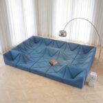 Dune Ensemble - Royal Blue Velvet (13) Dune Ensemble - Royal Blue Velvet (13) - Dune Sofa