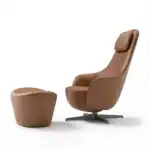 HarborLaidbackArmchair Brown 2 HarborLaidbackArmchair Brown 2