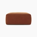 Le Mura Ottoman Rust Chenille 1 Le Mura Ottoman Rust Chenille 1