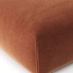 Le Mura Ottoman Rust Chenille 5 Le Mura Ottoman Rust Chenille 5