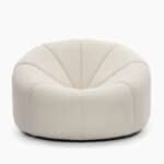 Alpha Club Armchair - White Bouclé (1) Alpha Club Armchair - White Bouclé (1)
