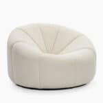 Alpha Club Armchair - White Bouclé (2) Alpha Club Armchair - White Bouclé (2)