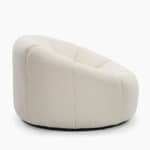 Alpha Club Armchair - White Bouclé (3) Alpha Club Armchair - White Bouclé (3)