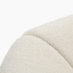 Alpha Club Armchair - White Bouclé (5) Alpha Club Armchair - White Bouclé (5)