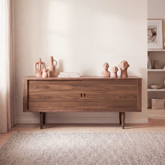 CH285 Credenza Walnut 1