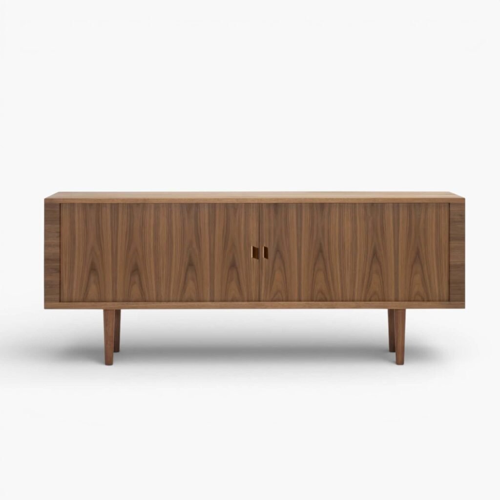 CH285 Credenza Walnut 1 wbg