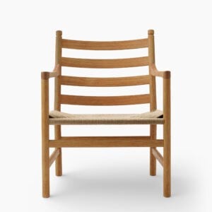 CH44 Lounge Chair - Oak Lacquer (1)