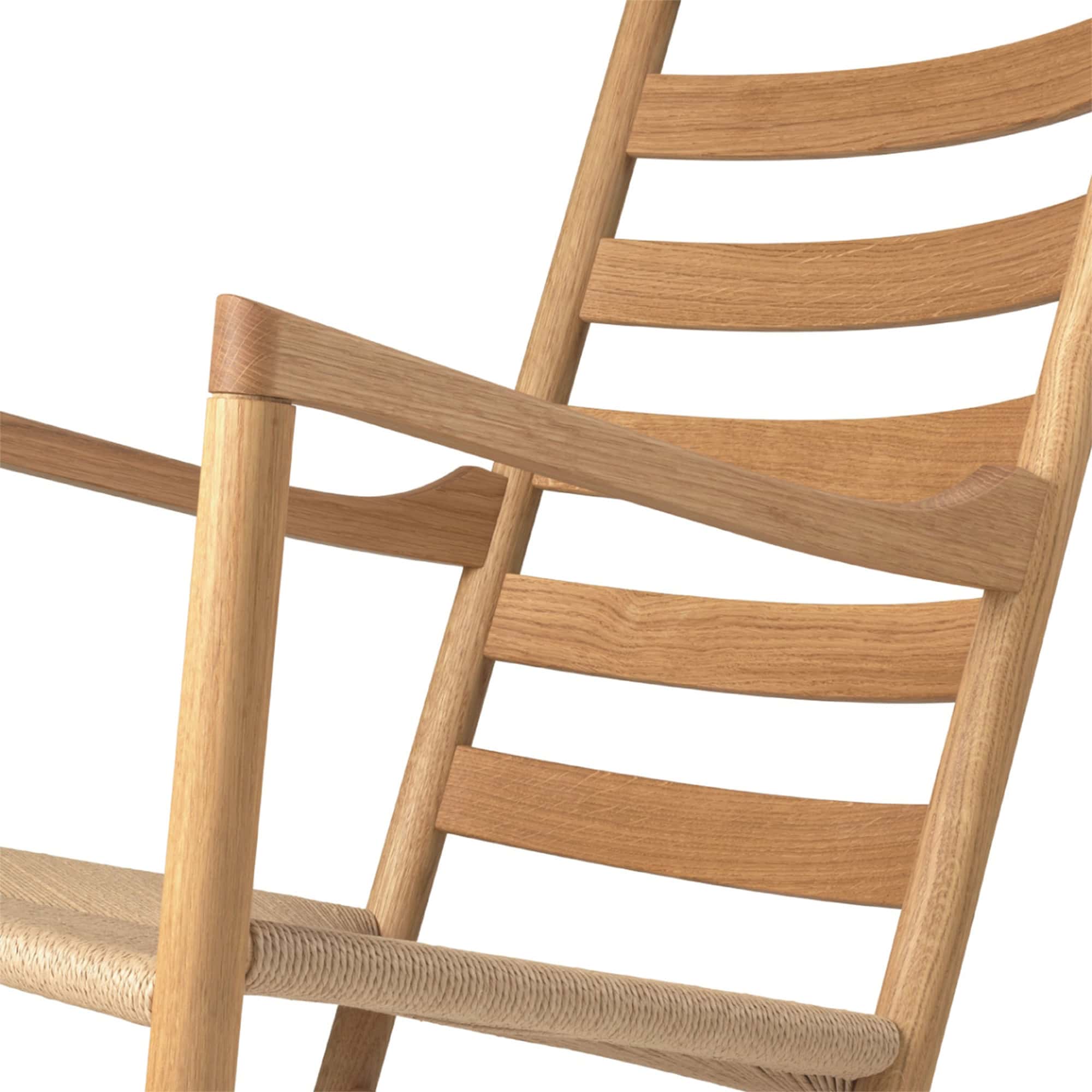 CH45 Rocking Chair - Oak Oiled (4)