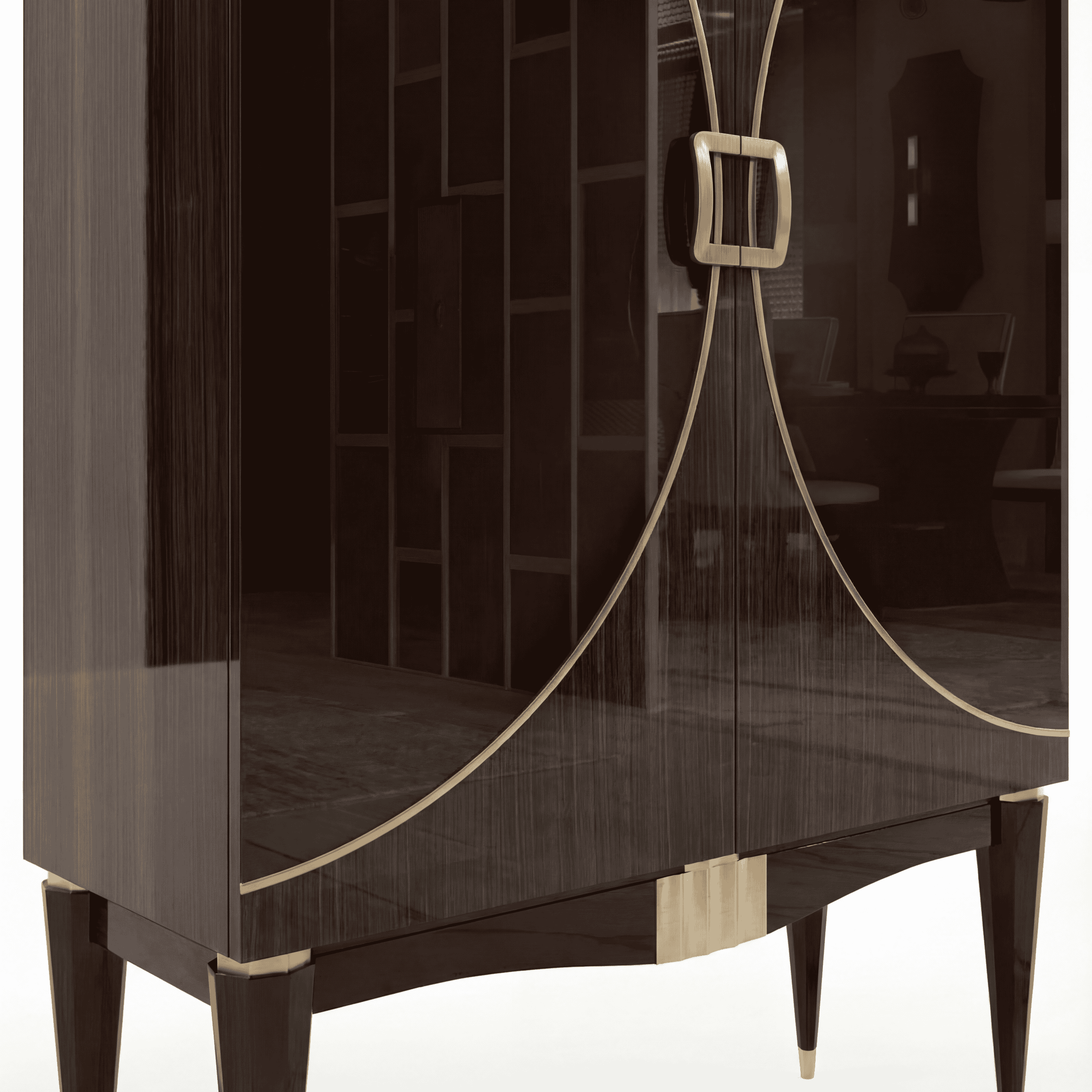 Carpanese Home 7034 Bar Cabinet 5
