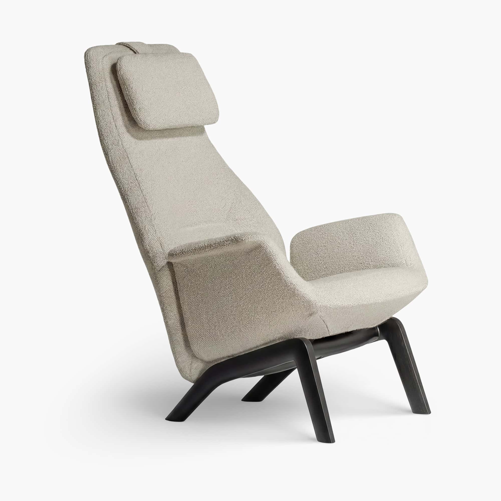 Downtown Lounge Armchair - White Bouclé (2) Downtown Lounge Armchair - White Bouclé (2)