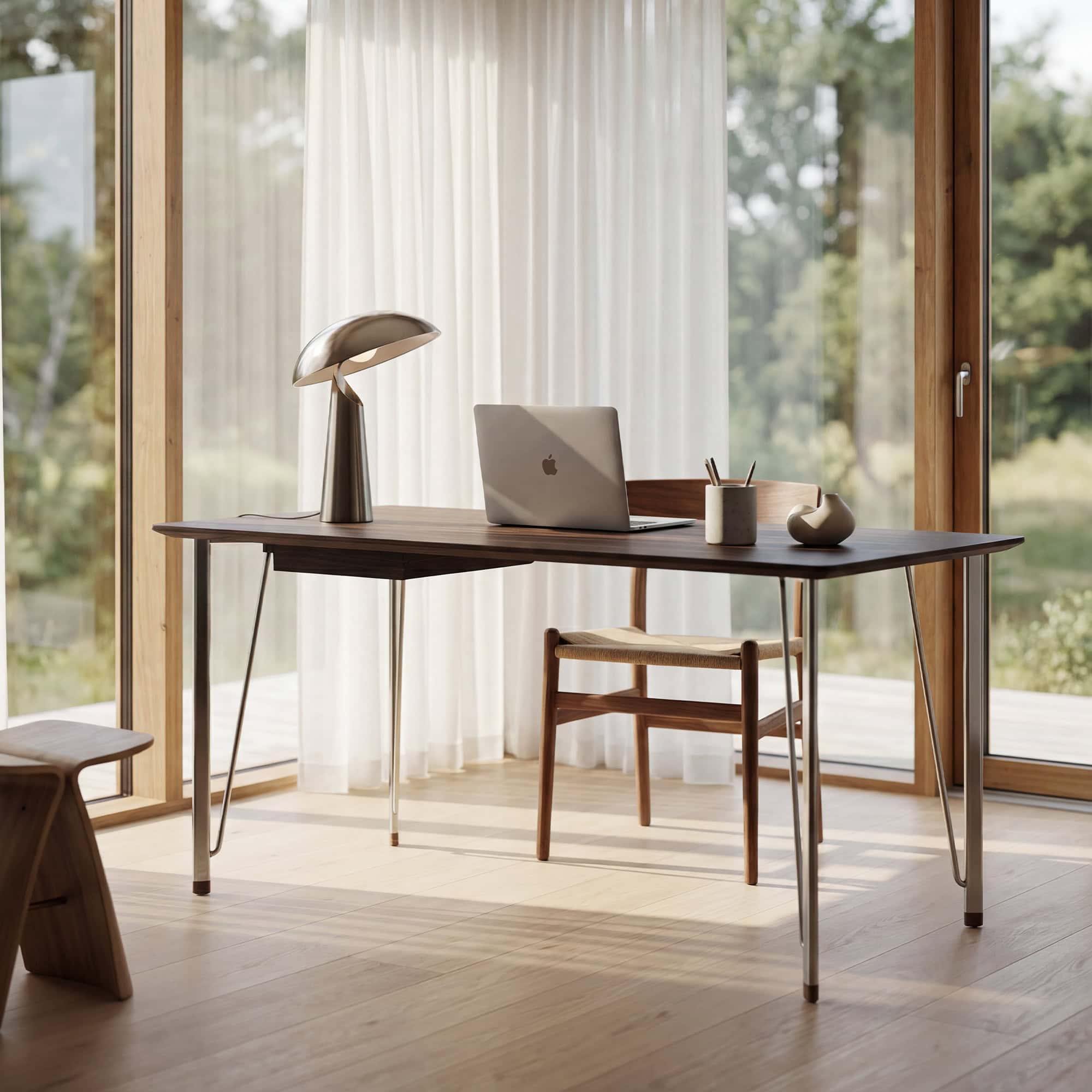 FH3605 Office Desk 7 Fh3605 Office Desk Walnut 1