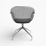 Iuta Swivel Chair Black wbg 4