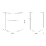 Kelly Side Table Dimensions Kelly Side Table Dimensions