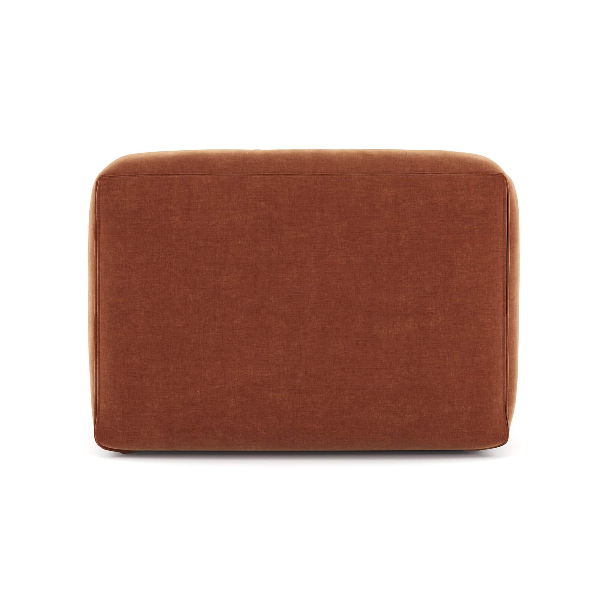 Le Mura Armlress - Rust Chenille (4) Le Mura Armlress - Rust Chenille (4)