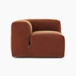 Le Mura Corner - Rust Chenille (1) Le Mura Corner - Rust Chenille (1)