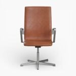 Oxford Chair Brown Leather wbg 1 Oxford Chair Brown Leather wbg 1