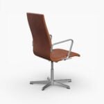 Oxford Chair Brown Leather wbg 3 Oxford Chair Brown Leather wbg 3