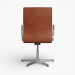 Oxford Chair Brown Leather wbg 5 Oxford Chair Brown Leather wbg 5