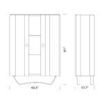 Pantelleria Bar Cabinet Dimensions Pantelleria Bar Cabinet Dimensions