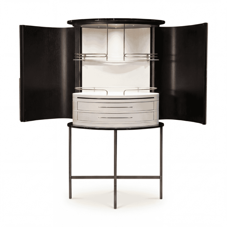 Plissé Bar Cabinet 2