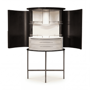 Plissé Bar Cabinet 2