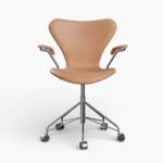 Series 7 Office Chair Brown 1 wbg