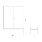 Superquadra Bar Cabinet Dimensions Superquadra Bar Cabinet Dimensions