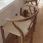 Wishbone Barstool Walnut 5