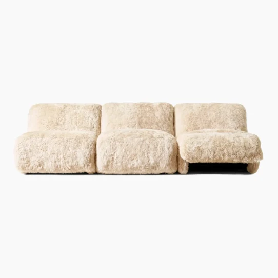 Yeti Recliner Modular Sofa 1 - Yeti Sheepskin