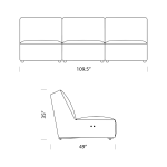 Yeti Recliner Modular Sofa Dimensions - Yeti Sheepskin