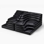DS 1025 Terrazza Sofa - Black Aniline Leather (2)