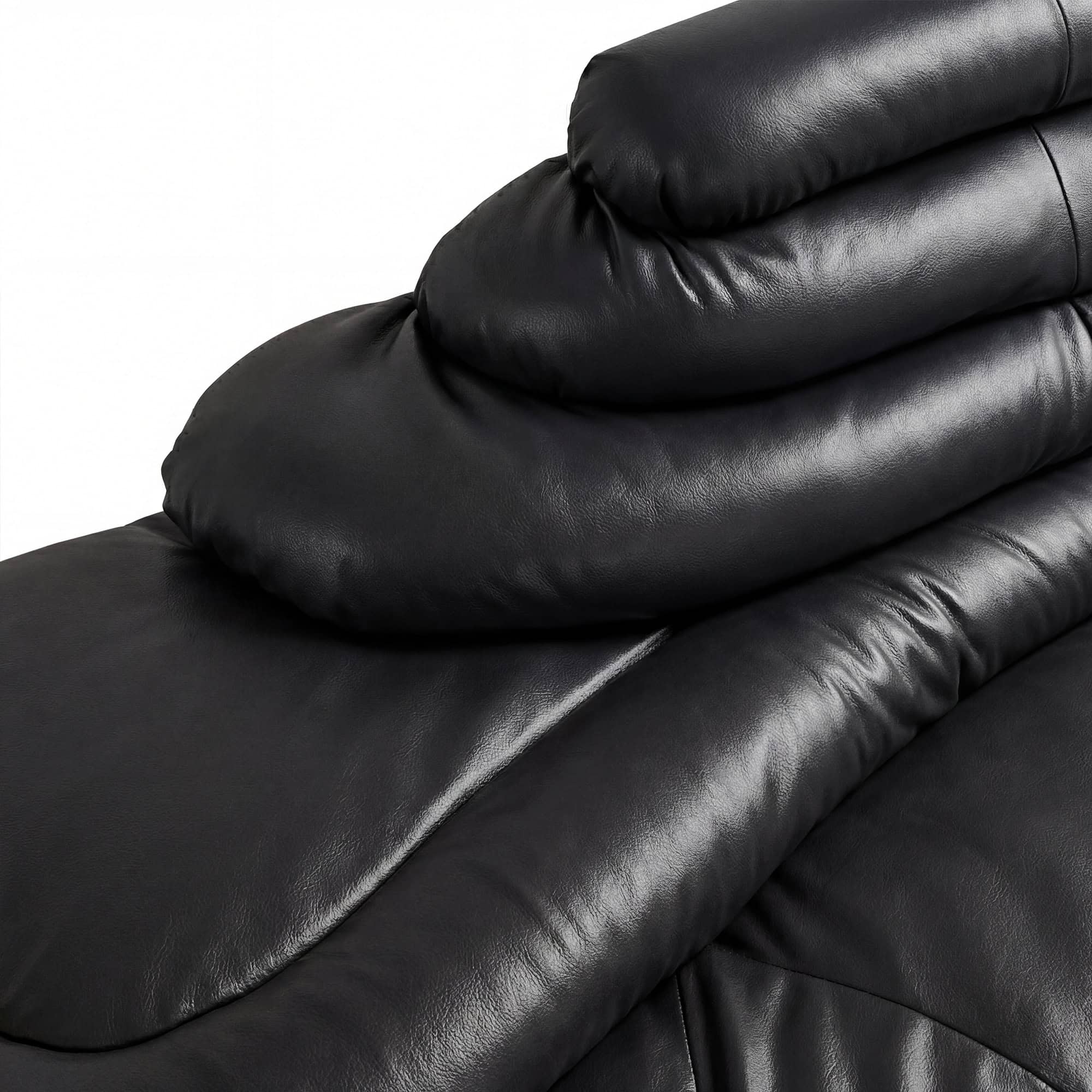 DS 1025 Terrazza Sofa - Black Aniline Leather (8)