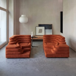 DS 1025 Terrazza Sofa - Burnt Orange Suede (11)