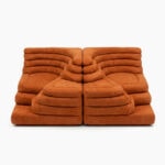 DS 1025 Terrazza Sofa - Burnt Orange Suede (5)